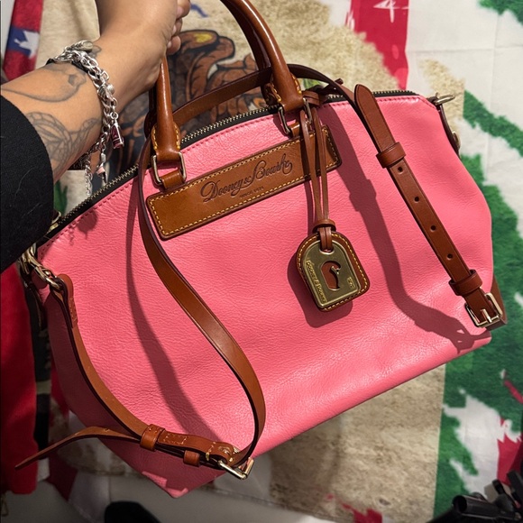 Dooney & Bourke Handbags - Dooney & Bourke Florentine Vacchetta Leather Satchel
